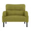 Fauteuil capitonné en velours côtelé de 26,4 po de largeur-516553379