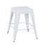 Tabouret à hauteur de comptoir 24 po, ensemble de 2 tabourets de bar en métal sans dossier, non empilable, amovible et facile à assembler, conception peu encombrante pour îlot de cuisine / bar / café / salle à manger-768049086-768049056-768049085