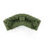 Canapé courbé Type3 4S de style moderne l 136 po Jozwiak-939768419
