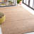 Hobscheid Geometric Flatweave Taupe/Natural Area Rug-1774306133