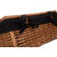 Wicker Basket Hamper with Black Lining