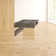 Eliana 2 Drawer Writing Desk with Tempered Glass Base