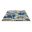 Hand Tufted Wool Floral Area Rug in Midnight/Beige-322808801