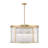 Izabela 9 - Light Steel Dimmable Drum Chandelier-1928070654
