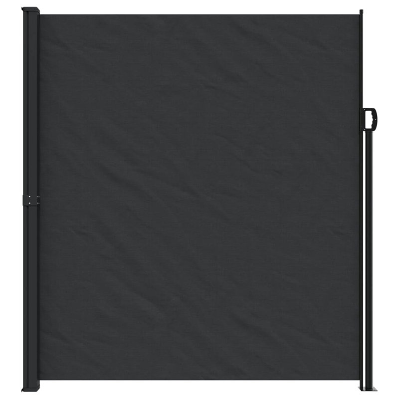 Retractable Side Awning, Black, 220cm H x 300cm W