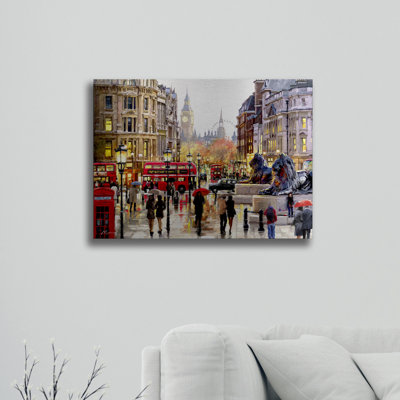 Paysage londonien par le MacGregor studio-impression