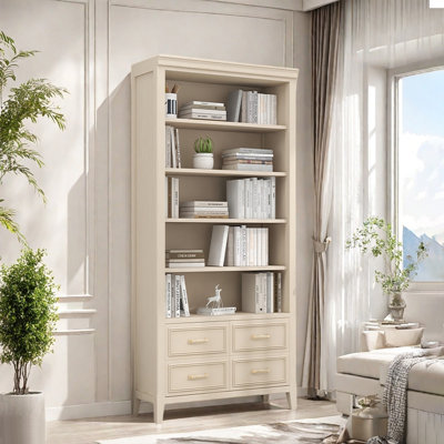 Multifunctional open display storage bookcase