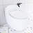26 Inch 1-Piece 1.28 GPF Single Flush Egg Toilet In White