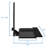 Mount-It Height Adjustable Monitor & Keyboard Tray Wall Mount | 25 in. Wide Platform with Mouse Pad