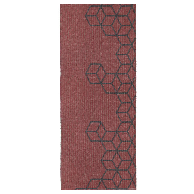 Runner Oden Geometric Indoor / Outdoor Area Rug, Runner 60 x 240cm