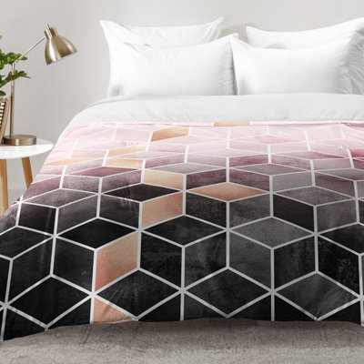 Elisabeth Fredriksson Modern & Contemporary Polyester Geometric Shapes Comforter