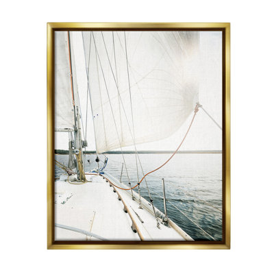 «Nautical Boat Mast View» par Sissi et Seb sur toile