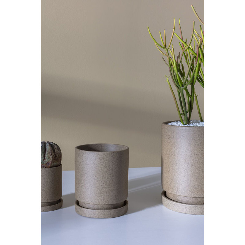 Pot à fleurs en céramique Elle Imogen, H 6 po x l 5 po x P 5 po