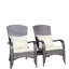 Chaise de patio avec coussins (coussin)-240419466