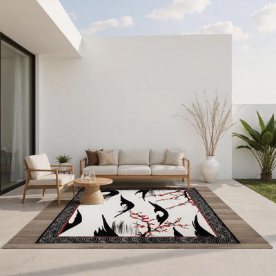 Blossom Euphoria Indoor And Outdoor Area Rug