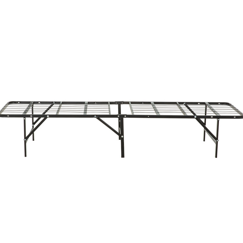 Mobilier de chambre à coucher simple en métal TG - Structure de lit robuste et robuste, sans sommier