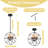 6 - Light Black Sphere Pendant