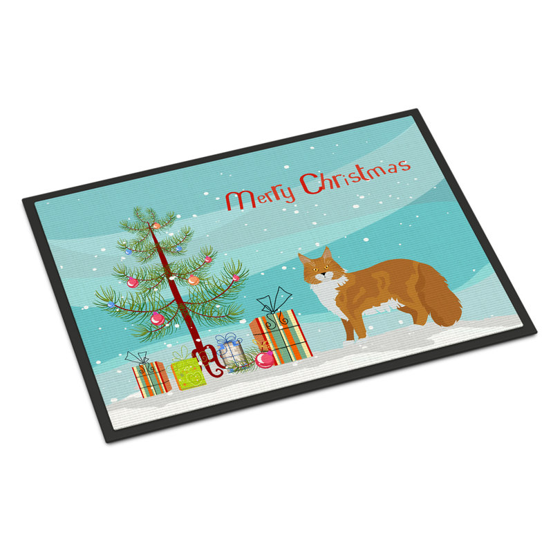 Tapis d'entrée antidérapant Insider L 27 po x l 18 po, Maine Coon