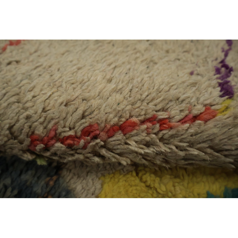 Tapis marocain multicolore Radiant 8 x 11 A Boho Chic