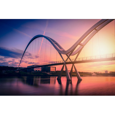 Heavener Infinity Bridge by Kapook2981 - Wrapped Canvas Print