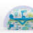 Cute Dinosaur Blue/White