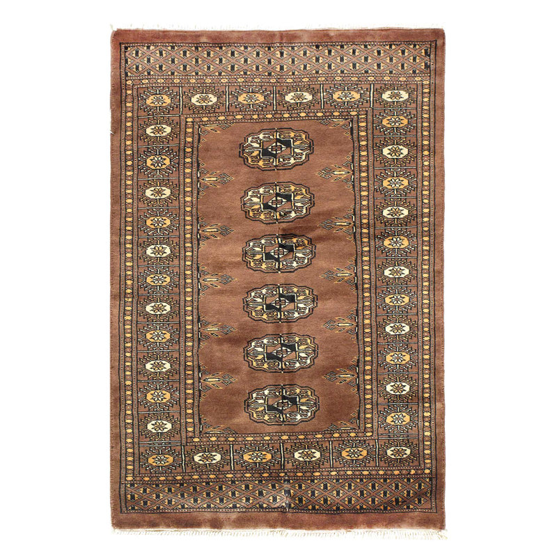 Fine Hand Knotted Bokhara rug 2'X 3'2"