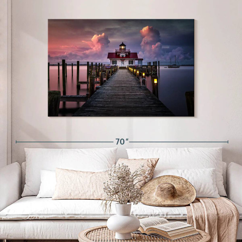 Aletra Manteo Lighthouse, 26" H x 39" W