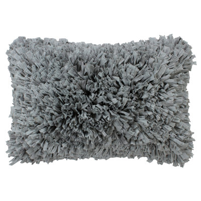 Paper Shag Cotton Reversible Throw Pillow