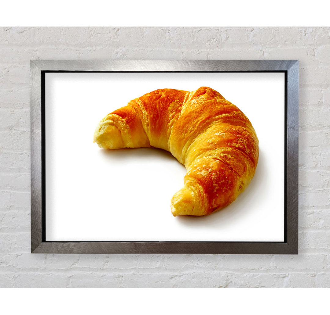 Croissant Delight - Einzelner Bilderrahmen Kunstdrucke