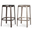 Marbelle - Alfie Marble Counter Stool - Toronto Sand/Antique Nickel Finish-829767117-829767105