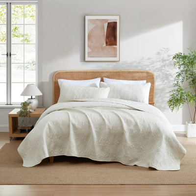 HLC.ME Benji - 3 Piece Quilt Set, Lightweight Bedspread Coverlet Quilt