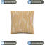 Indoor / Outdoor Damask Yellow Square Cushion Cover-1657982099