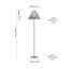 151cm Traditional Floor Lamp
