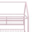 Structure de lit en métal avec clôture et tablettes-648561783-648561675