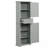 Tall Freestanding Bathroom Storage Cabinet With Drawer And Adjustable Shelf, MDF Board For Organized Living-49064382