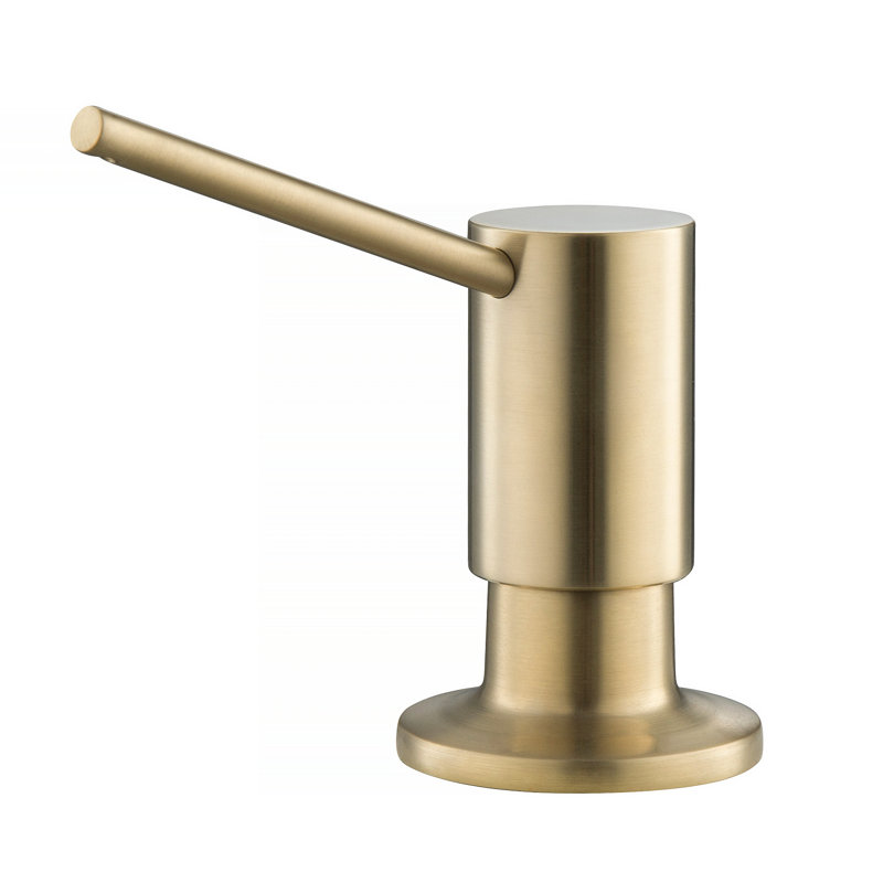 Soap Dispenser, Brushed Gold