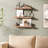 Sydney Floating Shelves, 24 inches Wood Wall Mount Shelves-108212832-129989790
