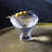 Clear Hammered Cocktail Martini Glasses 8.5oz