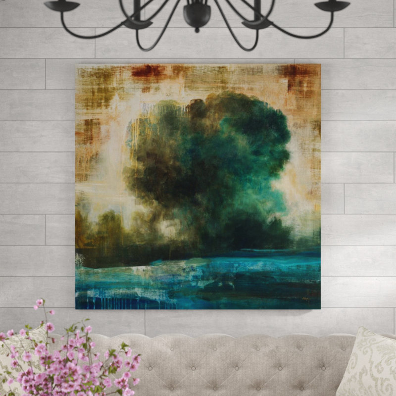 Majestic I - Peinture, H 24 po x l 24 po x 1,5 po, Plexi