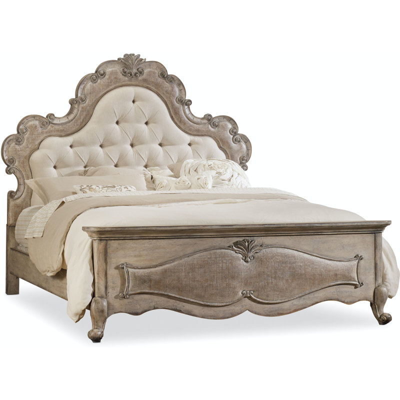Chatelet Upholstered Panel Bed, Queen