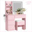 Dressing Table with Mirror-2016098629