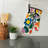 Bloom Strokes Oven Mitt Cotton Twill
