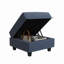 Repose-pieds de rangement en tissu Tomario-1128471521