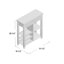 Sanderson Wood Bar Cart