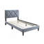 Lit double avec tête de lit réglable 1pc-114228909
