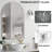 Kolodny Aluminium Arch Wall Mirror-1610882786-1610882787