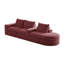 Canapé modulaire en chenille 2 pièces-1399632202