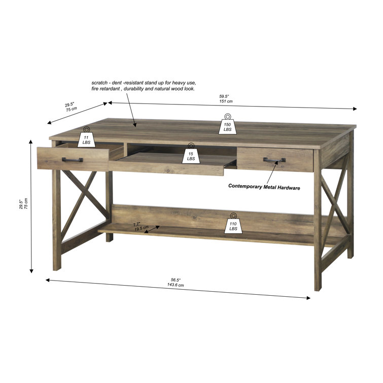 Signature Design by Ashley Aldwin H837-54 Home Office Lift Top