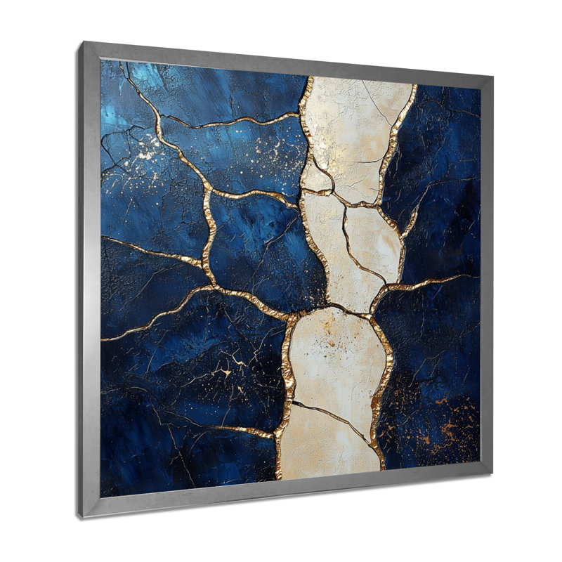 «Soft Neutral Coastal Marble Balance II», art mural abstrait en marbre, Reproduction encadrée d'une seule photo