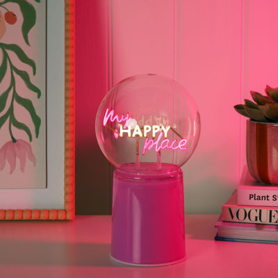 Glass Novelty Lamp
